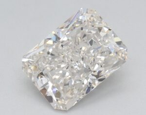 Lab Created 1.55 Carat H VS2 Radiant Diamond