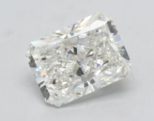 Lab Created 1.76 Carat Radiant Diamond