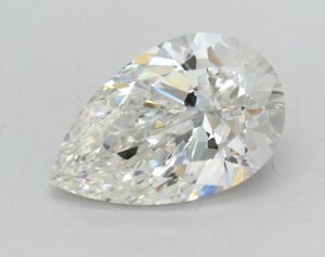 Lab Created 2.12 Carat Pear Diamond