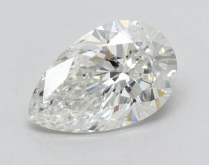 Lab Created 2.23 Carat F VS1 Pear Diamond