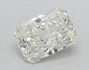 Lab Created 1.59 Carat Radiant Diamond