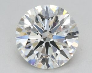 Lab Created 2.71 Carat Round Diamond