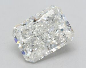 Lab Created 3.02 Carat Radiant Diamond