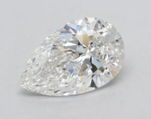 Lab Created 2.14 Carat F VVS2 Pear Diamond