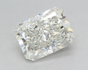 Lab Created 2.29 Carat Radiant Diamond