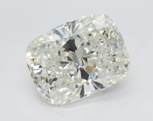 Lab Created 3.55 Carat Cushion Diamond
