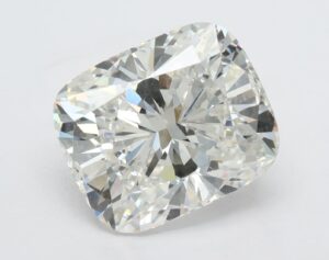 Lab Created 3.52 Carat Cushion Diamond