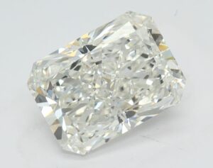 Lab Created 2.02 Carat Radiant Diamond