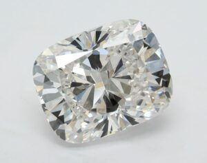 Lab Created 2.07 Carat Cushion Diamond