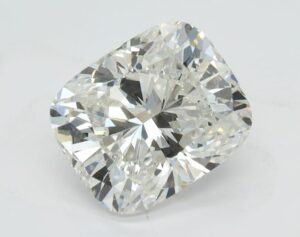 Lab Created 2.01 Carat Cushion Diamond