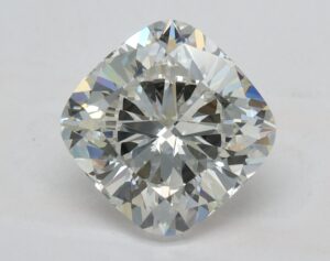 Lab Created 2.01 Carat Cushion Diamond