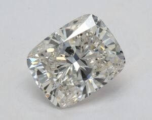 Lab Created 1.52 Carat Cushion Diamond