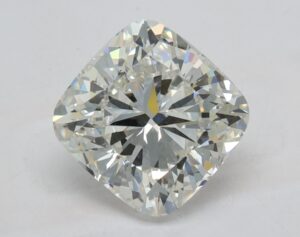 Lab Created 2.01 Carat Cushion Diamond