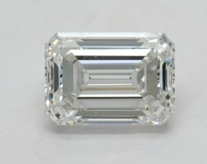 Lab Created 1.5 Carat F VS1 Emerald Diamond