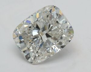 Lab Created 1.51 Carat Cushion Diamond