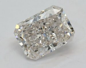Lab Created 1.21 Carat Radiant Diamond