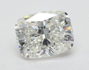 Lab Created 2.51 Carat Cushion Diamond