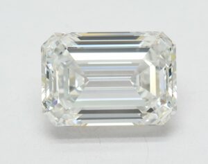 Lab Created 2.09 Carat Emerald Diamond