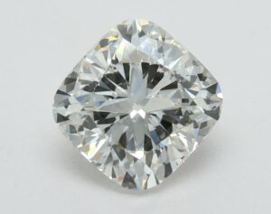 Lab Created 2.51 Carat Cushion Diamond