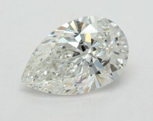 Lab Created 2.52 Carat Pear Diamond