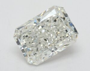 Lab Created 2.54 Carat Radiant Diamond