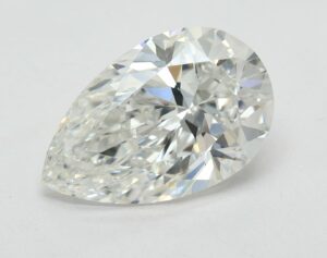 Natural 2.56 Carat Pear Diamond