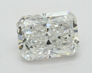 Lab Created 2.06 Carat Radiant Diamond