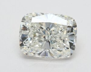 Lab Created 2.07 Carat Cushion Diamond