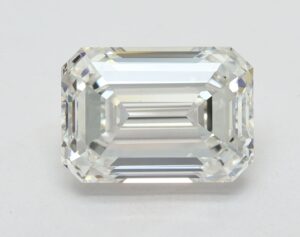Lab Created 2.51 Carat Emerald Diamond