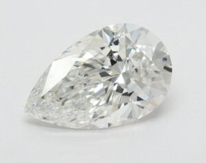 Lab Created 2.04 Carat Pear Diamond