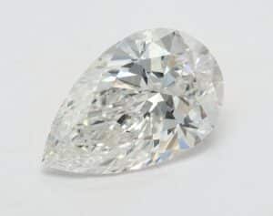 Lab Created 1.53 Carat Pear Diamond