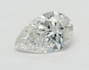 Lab Created 5.02 Carat Pear Diamond