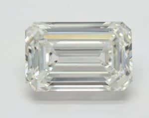 Lab Created 10.08 Carat H SI1 Emerald Diamond