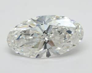Lab Created 7.1 Carat F VS2 Oval Diamond