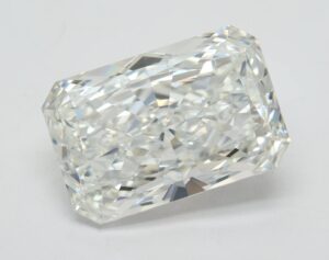 Lab Created 8.06 Carat Radiant Diamond