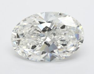 Lab Created 10.32 Carat Oval Diamond