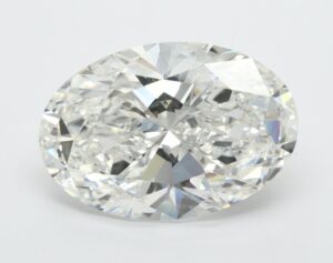 Lab Created 10.32 Carat Oval Diamond