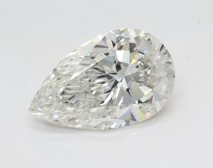 Lab Created 2.28 Carat F VS2 Pear Diamond