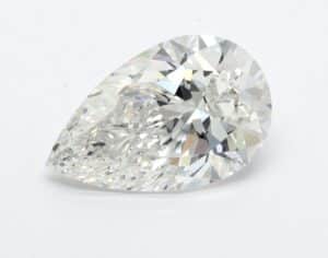 Lab Created 2.7 Carat Pear Diamond