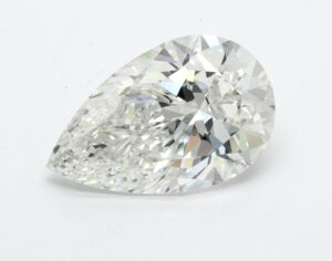 Lab Created 2.7 Carat Pear Diamond