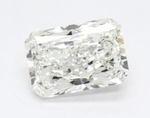 Lab Created 1.9 Carat Radiant Diamond