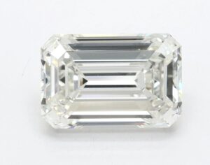 Lab Created 2.08 Carat Emerald Diamond