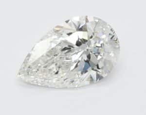 Lab Created 2.2 Carat G VVS2 Pear Diamond