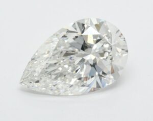 Lab Created 2.21 Carat Pear Diamond