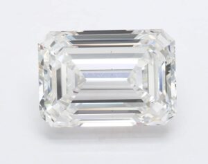 Lab Created 2.54 Carat Emerald Diamond