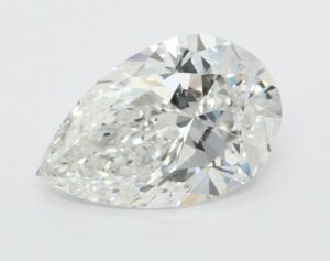 Lab Created 2.53 Carat Pear Diamond