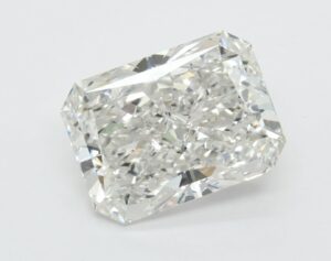 Lab Created 3.04 Carat Radiant Diamond