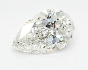 Lab Created 2.03 Carat Pear Diamond