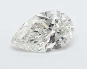 Lab Created 2.37 Carat F VS1 Pear Diamond