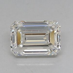 Lab Created 1.05 Carat F VVS2 Emerald Diamond